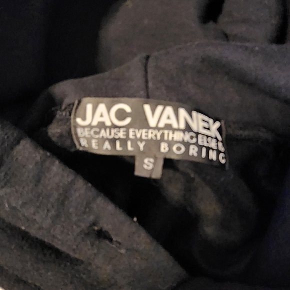 Black Pullover Hoodie with Quote - Picture 4 of 5